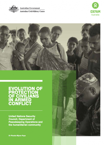 Evolution of Protection of Civilians in Armed Conflict