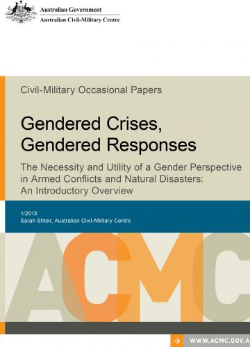 Gendered Crises, Gendered Responses