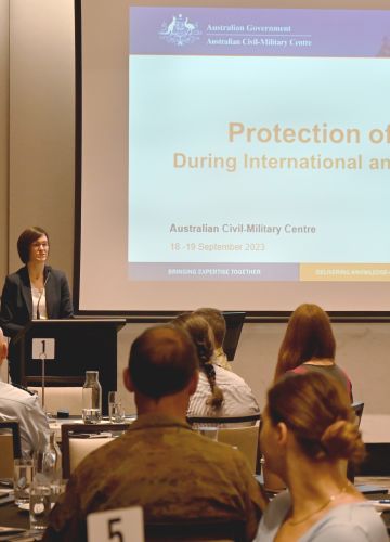 ACMC Protection of Civilians workshop